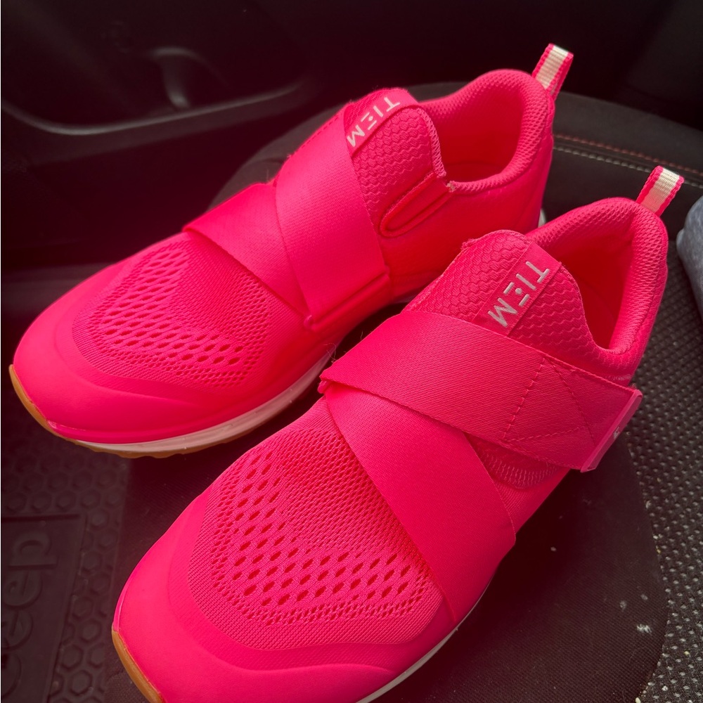 Tiem Women's Pink Cycling Shoes